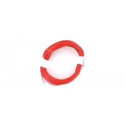 Decoderlitze 005mm 10m rot
