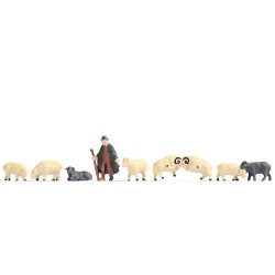Schäfer und Schafe