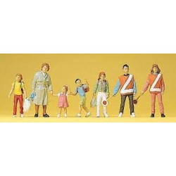 Schülerlotsen. Fußgänger