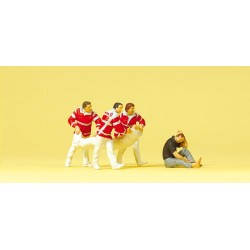 Sanitter mit Bergetuch...