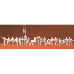 Feuerwehrmänner in moderner E