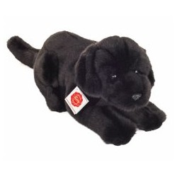 Labrador liegend schwarz 30 cm
