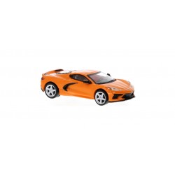 Chevrolet Corvette C8 orange