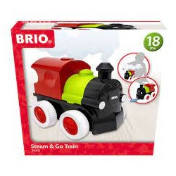 BRIO Push  Go Zug mit Dampf