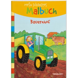 Malbuch Bauernhof