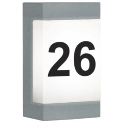 H0 Hausnummer mit LED...