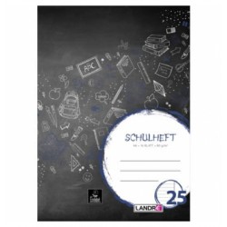 Schulheft A4 Lin25