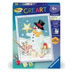 CREART Bezaubernder Schneemann