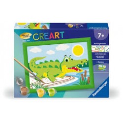 CREART Krokodil an Land