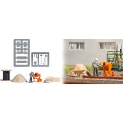 Action Set Beton mischen H0