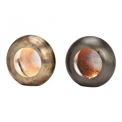 Windlicht aus Metall BHT...