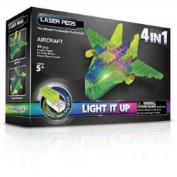 LaserPegs - 4 in 1 Aircraft
