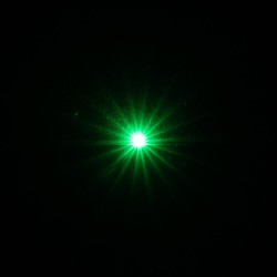 5 selbstblinkende LED grün