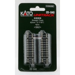 Kato 20-040 Gleis gerade 62 mm