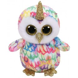 ENCHANTED OWL WITH HORN  BEA