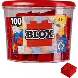 Blox 100 rote 4er Steine