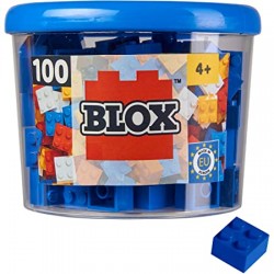 Blox 100 blaue 4er Steine