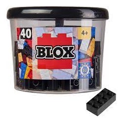 Blox 100 schwarze 4er Steine