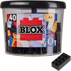 Blox 40 schwarze 8er Steine