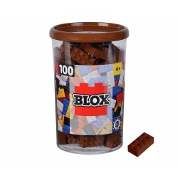 Blox 100 8er Steine braun