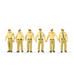 Polizisten in Sommeruniform