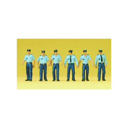 Polizisten in Sommeruniform