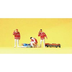 Sanitäter Verletzte auf Deck