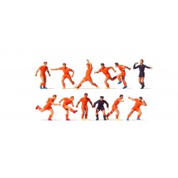 Fußballmannschaft Orange...