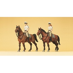 Berittene Polizei...