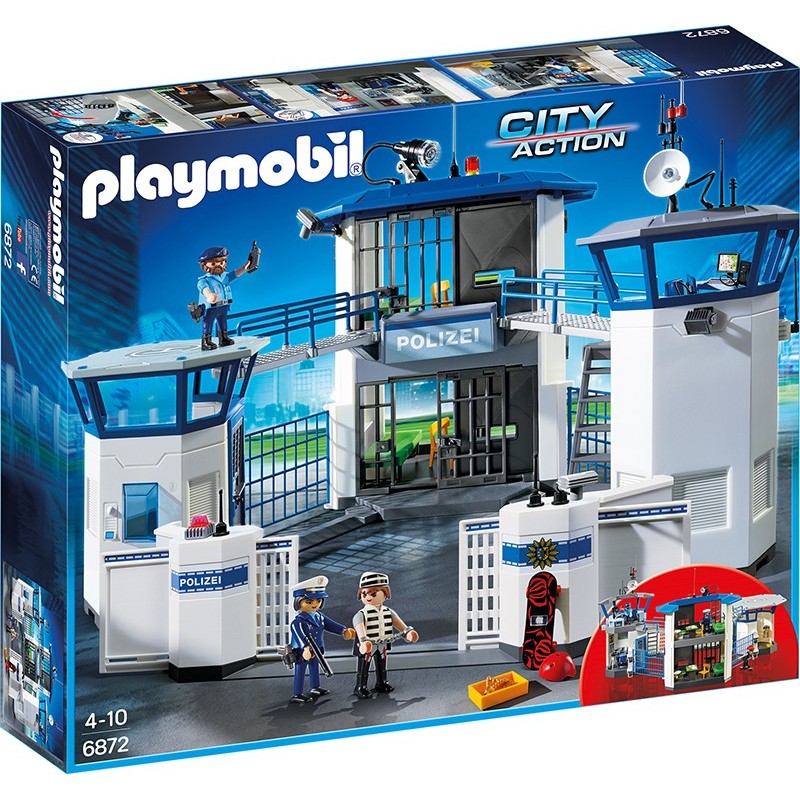 Playmobil Polizei-Kommandozentrale mit