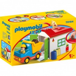 Playmobil LKW mit Sortiergarage